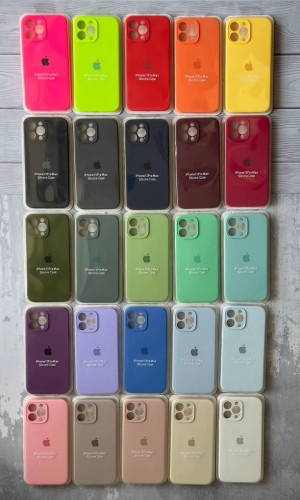 The original silicone case inside the fur of the iPhone 15