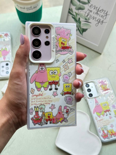 Patrick and SpongeBob Samsung A33 phone case