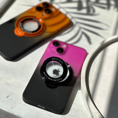 Fade bontezz model phone case iPhone 12 Pro Max stand