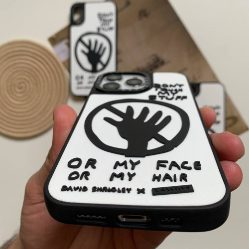 Don't touch frame with a prominent design for iPhone 6plus-7plus-8plus