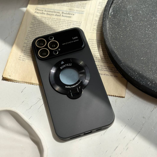 Bontezz stand show black iPhone ۱۴ Pro case