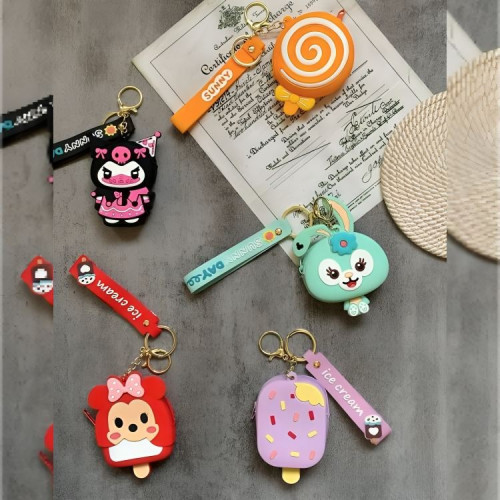 Fantasy silicone hands-free bag Ice cream design