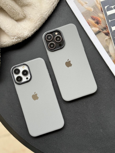 Titanium color iPhone 13 Pro case