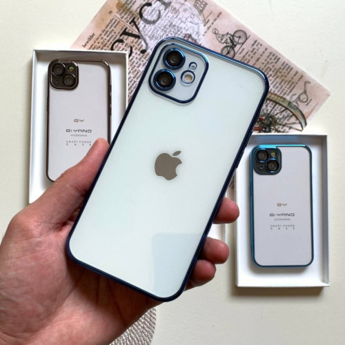  QY Yang protective clear case with lens for iPhone 13 Pro