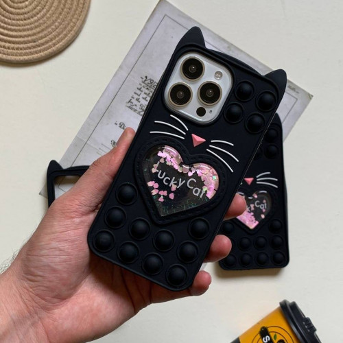 Poppy cat aquarium frame for Samsung A32 4G phone