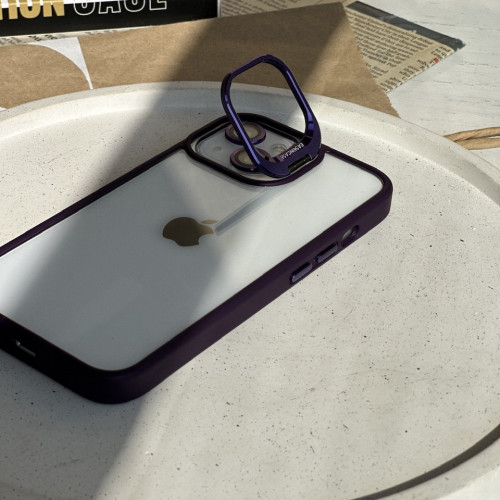 Purple Eason Case Cover iPhone 12Pro Max ring lens protector