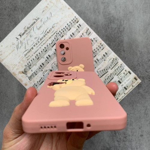 Teddy bear case for Samsung A54 phone