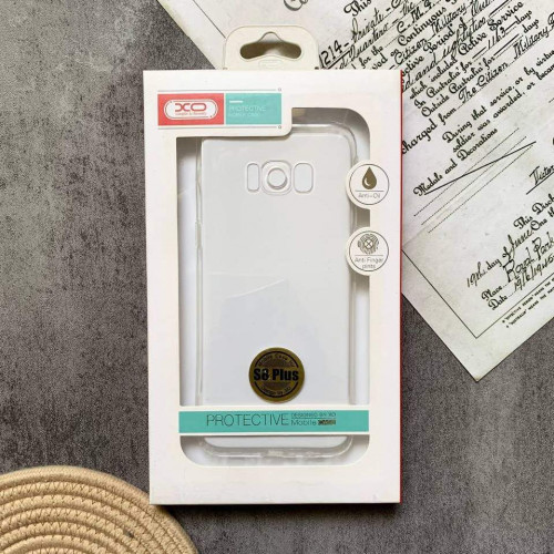 Transparent jelly case with Samsung S8 Plus