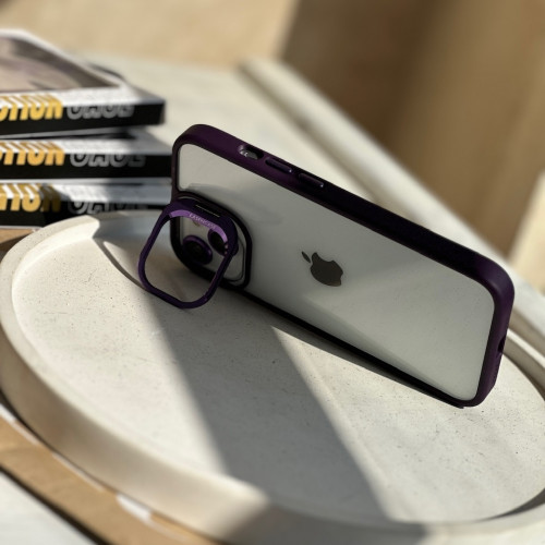 Purple Eason Case Cover iPhone 12Pro Max ring lens protector