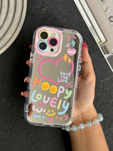 Happy lovely mirror iPhone 13 Pro case