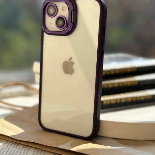 Purple Eason Case Cover iPhone 12Pro Max ring lens protector