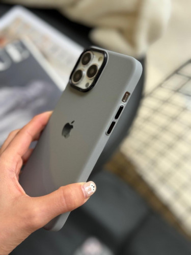 Titanium color iPhone 13 Pro case