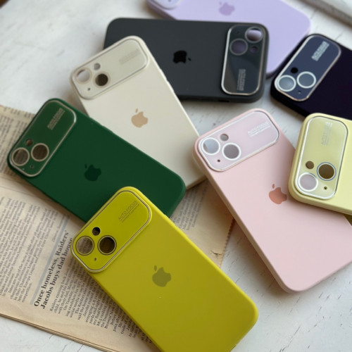 iPhone 12 Pro Max Silicon Lens Case  