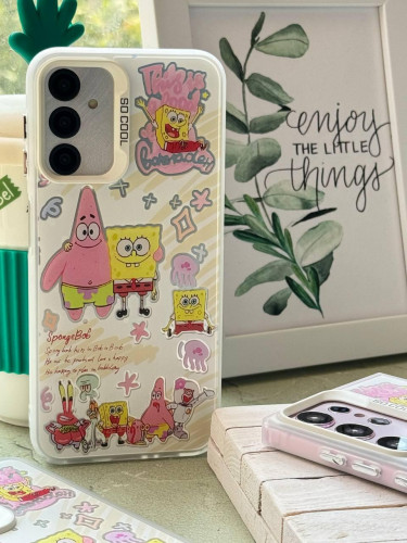 Patrick and SpongeBob Samsung A33 phone case