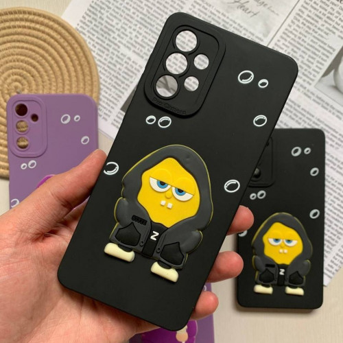 Silicone case of Patrick and Spongebob of Samsung A12 phone