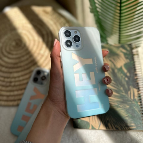 Hey holographic case (multi-colored) iPhone 13 Pro Max 