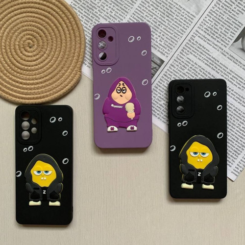 Silicone case of Patrick and Spongebob of Samsung A12 phone