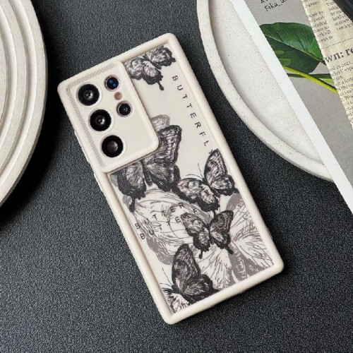 Samsung S21 Ultra butterfly solid case