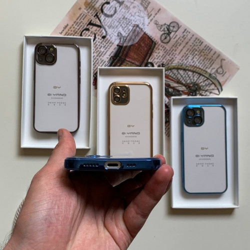  QY Yang protective clear case with lens for iPhone 13 Pro