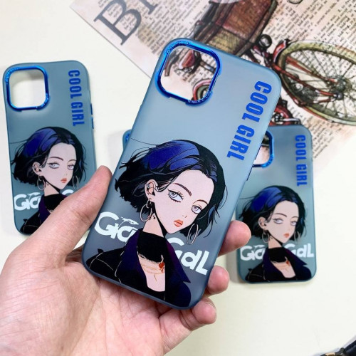  Blue Cool Girl design for Samsung A54