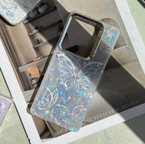 Ice butterfly Xiaomi Poco X5 pro and Redmi Note 12 Pro 5g frame for girls