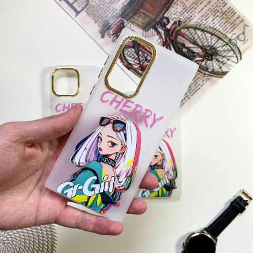  Colored Hair Cool Girl design for Xiaomi Redmi Note 12s