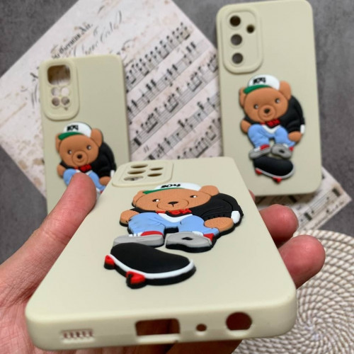 Teddy bear case for Xiaomi Redmi Note 11 4g Phone